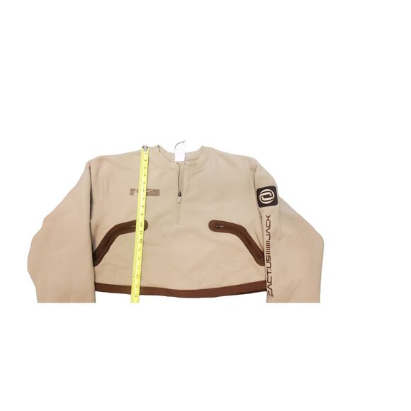 Travis Scott Nike x CACTUS CORP Women's Soft Cropped Pullover Crew Sweatshirt Si - Picture 10 of 15